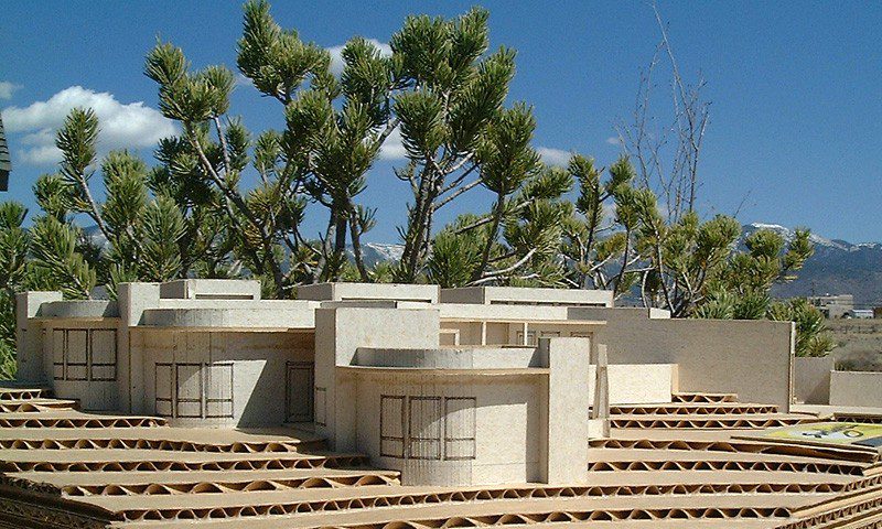 model-architectural-Santa-Fe-New-Mexico-southwestern-style