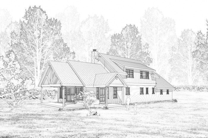 McGregor_sketch_rendering_shed_dormer_entry_gable_vaulted_truss_porch_north_view_700_467